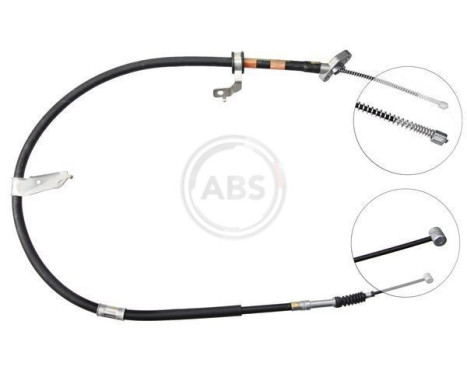 Cable, parking brake K19348 ABS, Image 3