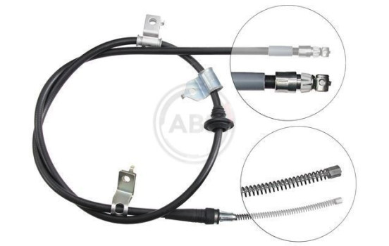 Cable, parking brake K19367 ABS, Image 3