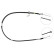 Cable, parking brake K19397 ABS, Thumbnail 2