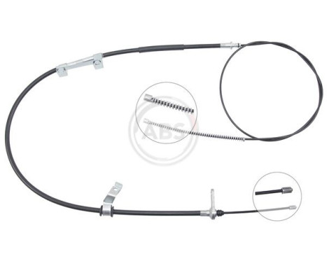 Cable, parking brake K19398 ABS, Image 2