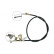 Cable, parking brake K19437 ABS, Thumbnail 2