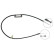 Cable, parking brake K19438 ABS, Thumbnail 2