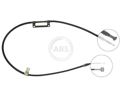 Cable, parking brake K19438 ABS, Image 3