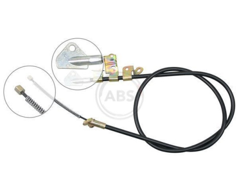 Cable, parking brake K19488 ABS, Image 3