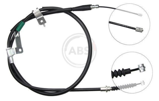 Cable, parking brake K19538 ABS, Image 3