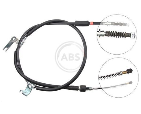 Cable, parking brake K19597 ABS, Image 3
