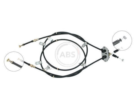 Cable, parking brake K19605 ABS, Image 3