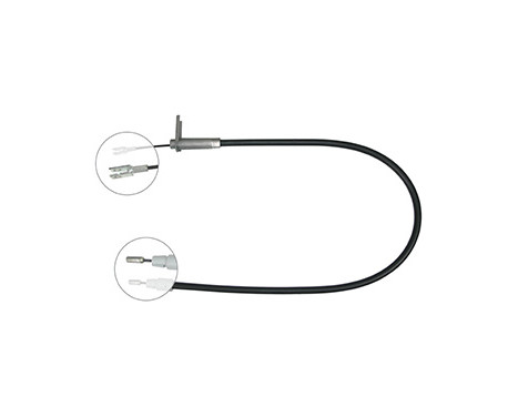 Cable, parking brake K19618 ABS, Image 2