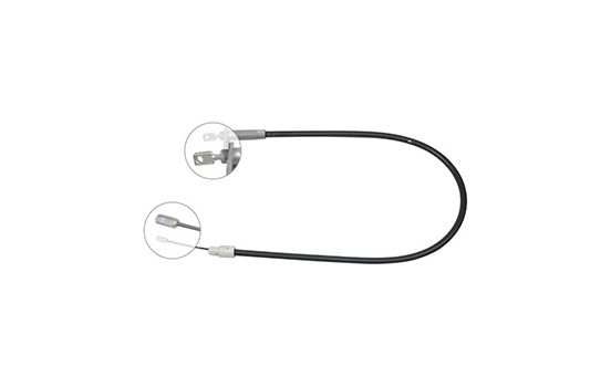 Cable, parking brake K19627 ABS, Image 2