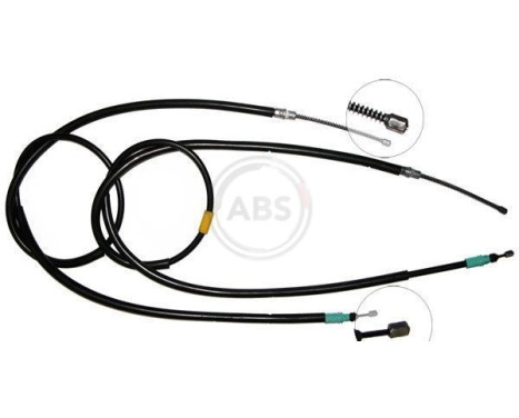 Cable, parking brake K19645 ABS, Image 3