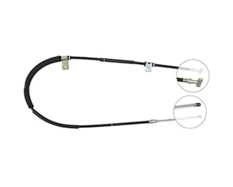 Cable, parking brake K19677 ABS, Image 2