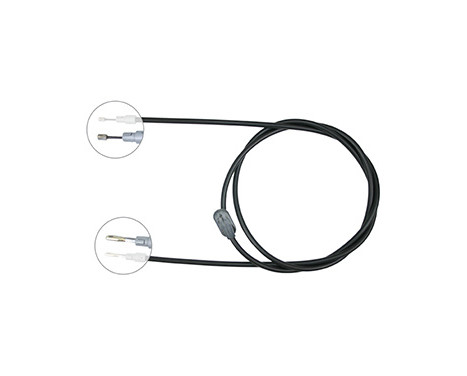 Cable, parking brake K19681 ABS, Image 2
