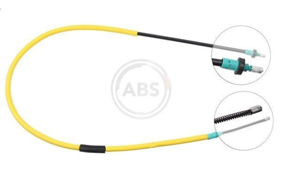 Cable, parking brake K19707 ABS, Image 3