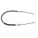 Cable, parking brake K19747 ABS, Thumbnail 2