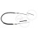 Cable, parking brake K19747 ABS, Thumbnail 3