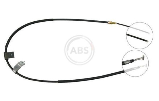 Cable, parking brake K19748 ABS, Image 3