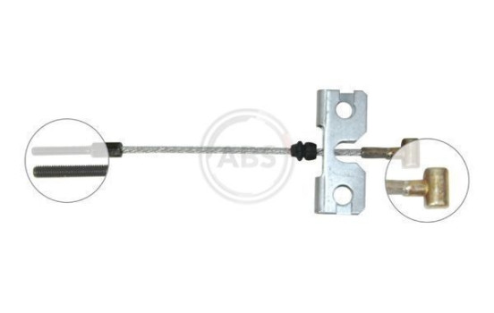 Cable, parking brake K19751 ABS, Image 3