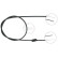 Cable, parking brake K19771 ABS, Thumbnail 3