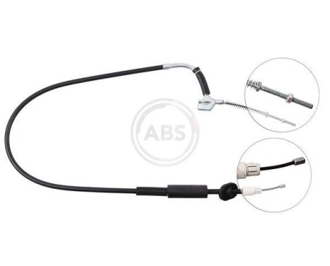 Cable, parking brake K19791 ABS, Image 3