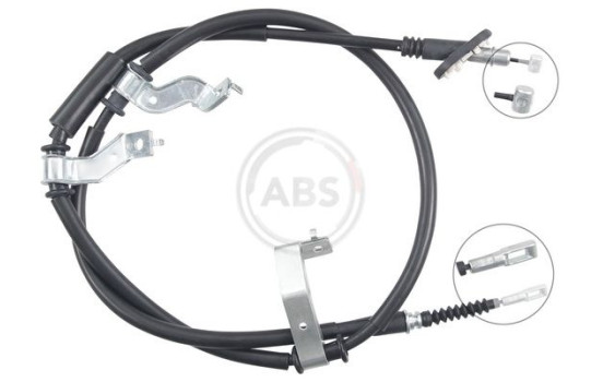 Cable, parking brake K19806 ABS, Image 2