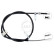 Cable, parking brake K19813 ABS, Thumbnail 2