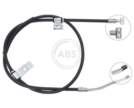 Cable, parking brake K19814 ABS, Image 2