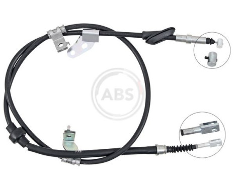 Cable, parking brake K19825 ABS, Image 2