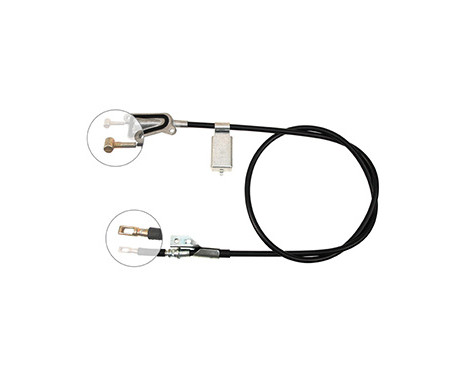 Cable, parking brake K19837 ABS, Image 2