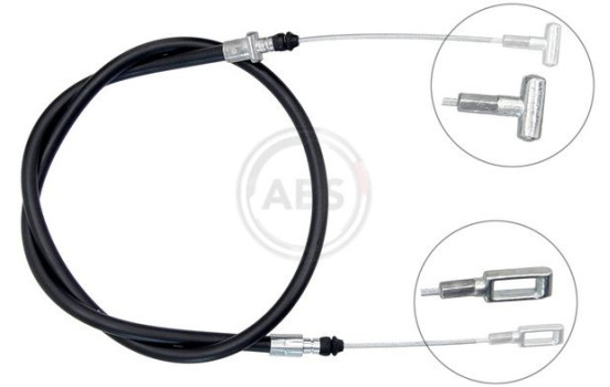 Cable, parking brake K19851 ABS, Image 2