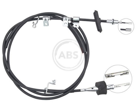 Cable, parking brake K19865 ABS, Image 2