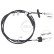 Cable, parking brake K19865 ABS, Thumbnail 2
