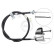 Cable, parking brake K19868 ABS, Thumbnail 3