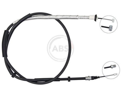 Cable, parking brake K19869 ABS, Image 2