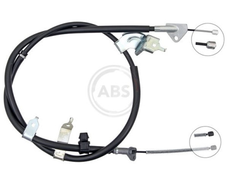 Cable, parking brake K19870 ABS, Image 2