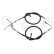 Cable, parking brake K19885 ABS, Thumbnail 3