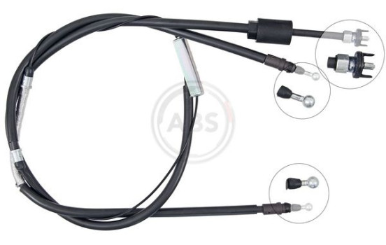 Cable, parking brake K19966 ABS, Image 2