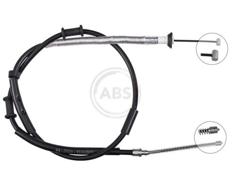 Cable, parking brake K19977 ABS, Image 2