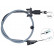 Cable, parking brake K19981 ABS