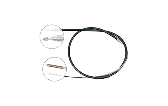 Cable, parking brake K19998 ABS, Image 2