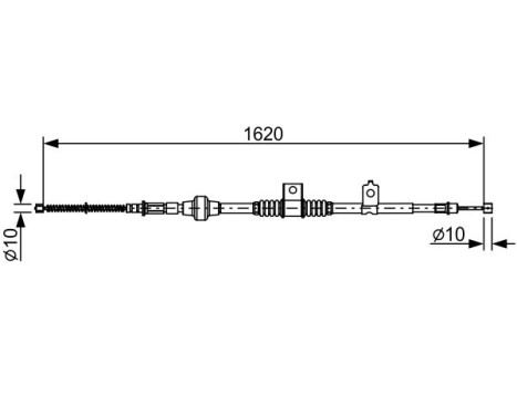 Cable, parking brake