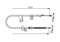 Cable, parking brake