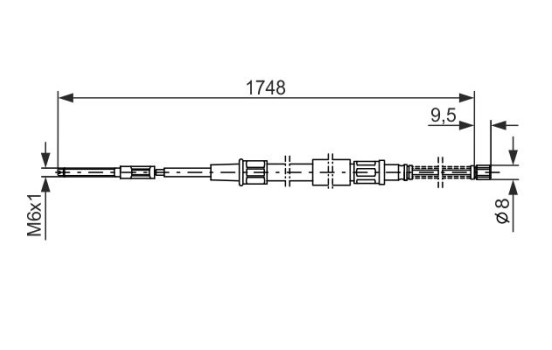 Cable, parking brake