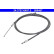 Cable Pull, parking brake 24.3727-0487.2 ATE, Thumbnail 2