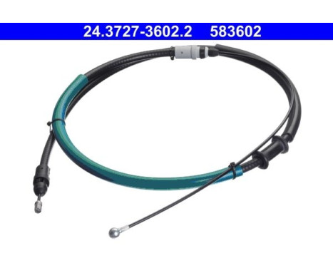 Cable Pull, parking brake 24.3727-3602.2 ATE, Image 2