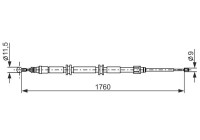 Cable Pull, parking brake