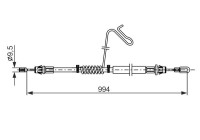 Cable Pull, parking brake