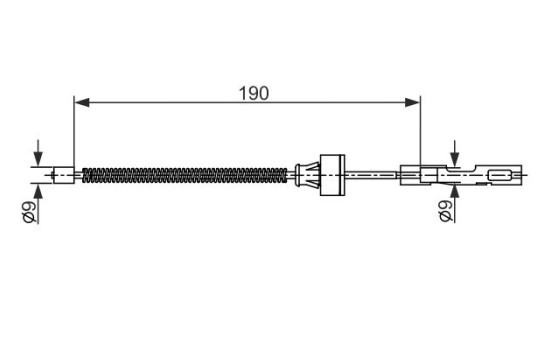 Cable Pull, parking brake
