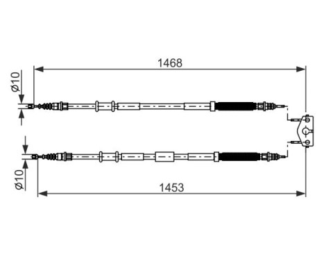 Cable Pull, parking brake, Image 5