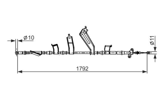Cable Pull, parking brake, Image 5