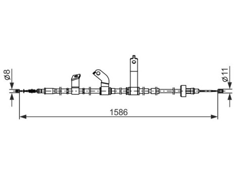 Cable Pull, parking brake, Image 5